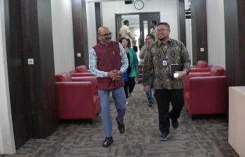 Consul General Mr. Ravi Shanker Goel's Visit to Riau University  on 6 August 2024